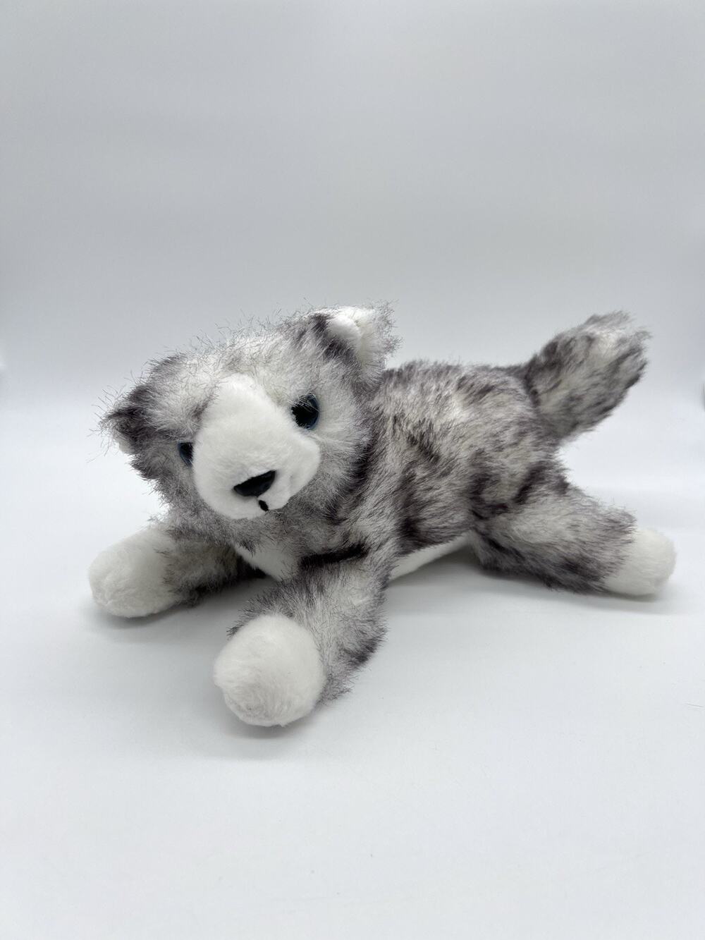 Little Brownie Bakers Husky Dog Puppy Dog Wolf Gray Plush 10” Stuffed Animal